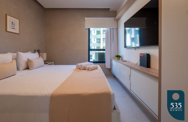 Ideal Stay in Ondina: Elegant and Well-Decorated