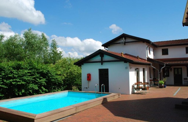 Idyllic apartment with pool in Mecklenburg