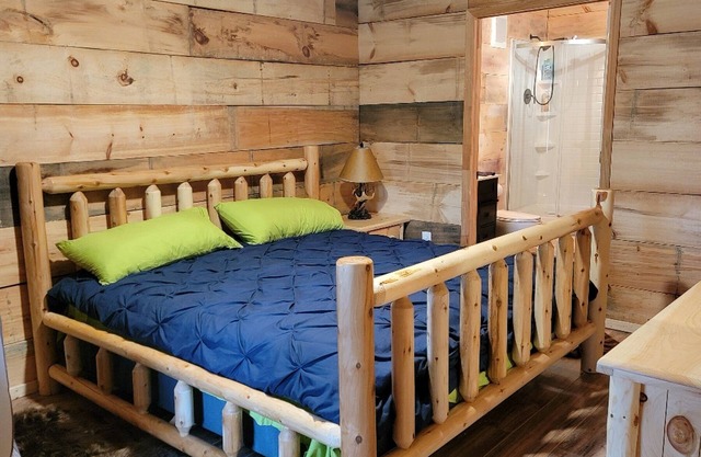 If you want to get away from a busy life this mountain cabin is the place!