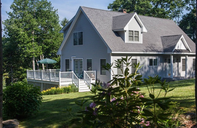 Immaculate Boothbay Region Waterfront Home With Electric Vehicle Charging