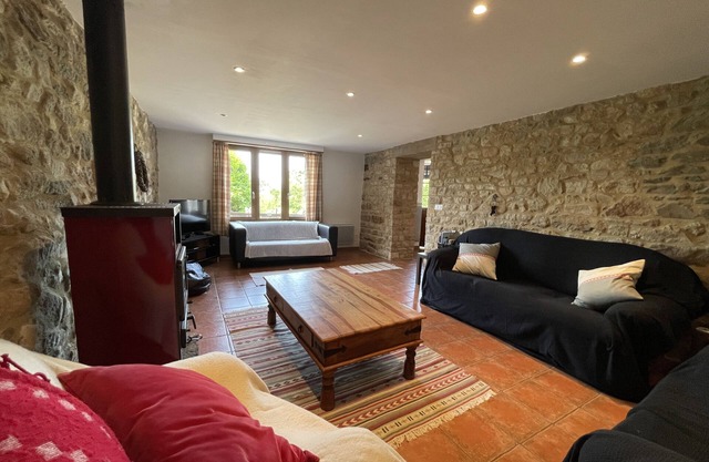 In a small hamlet in the Normandy countryside is this wonderful gite with panoramic views.
