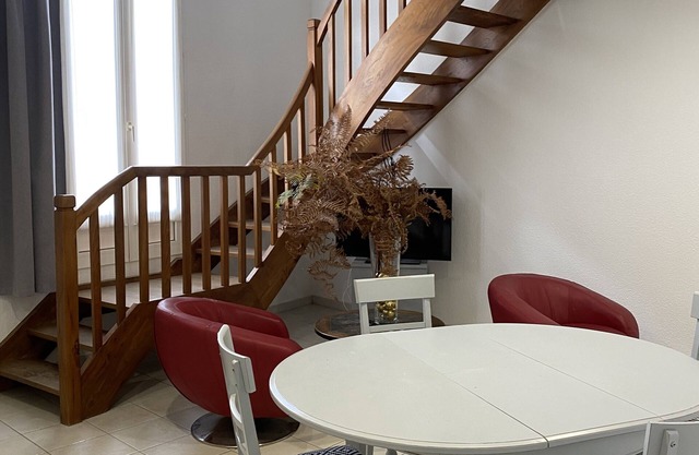 In the center of the city, new apartment