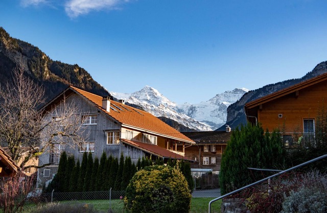 In the heart of the Swiss Alps, Jungfrau Region. Lovely home for up to 8 guests.