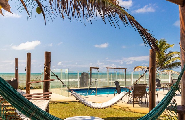 Incrível casa à beira-mar em Porto de Sauípe/BA