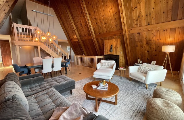 Inspiring A-FRAME with Majestic Panoramic Finger Lakes Views and inground pool!