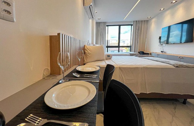 Intermares Moderno Studio 3 pessoas 300m Praia