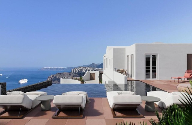Islet Santorini Retreat: Infinity Caldera Views