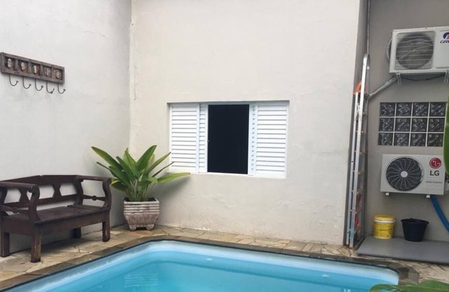 Itaguá with pool for up to 7 people