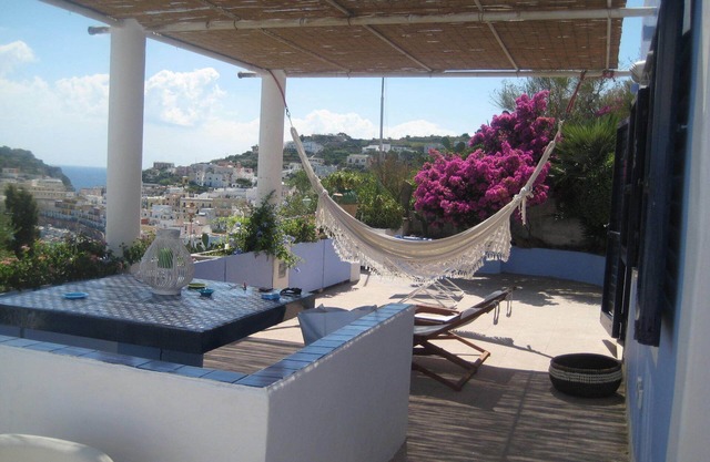ITALY - PONZA Villa with large equipped terrace. Stunning views of the sea