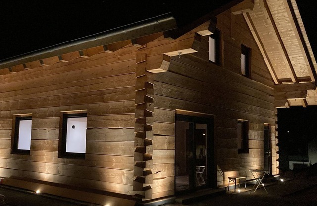 Kanadisches Blockhaus in der Eifel