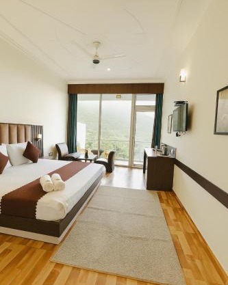 Kasauli View Resort # Parking # lift # Garden # Restaurant # Open Terrace # On Road Location