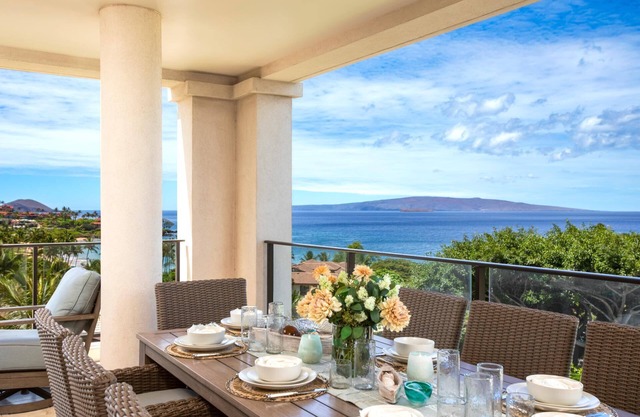 KBM Resorts | FREE CAR | Wailea Beach Villa | Spacious 3-Bedroom Condo with Sweeping Ocean view! WBV-PH412