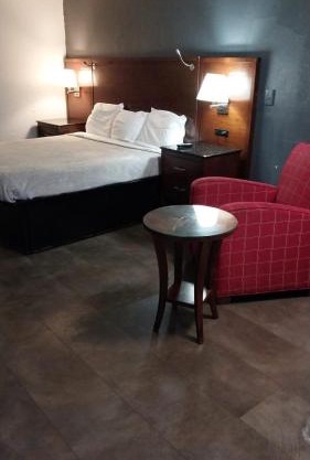 King Bed Hotel Room 113