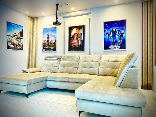 Kino na łące - sala kinowa