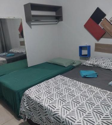 Kit Net 5 azul cama casal