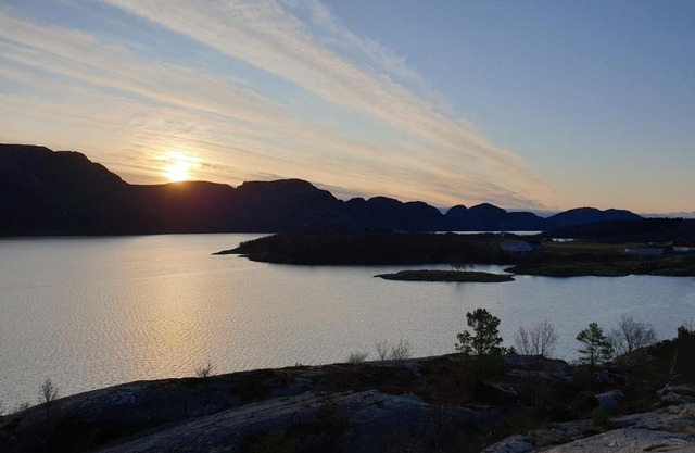 Kleines Haus am Fjord