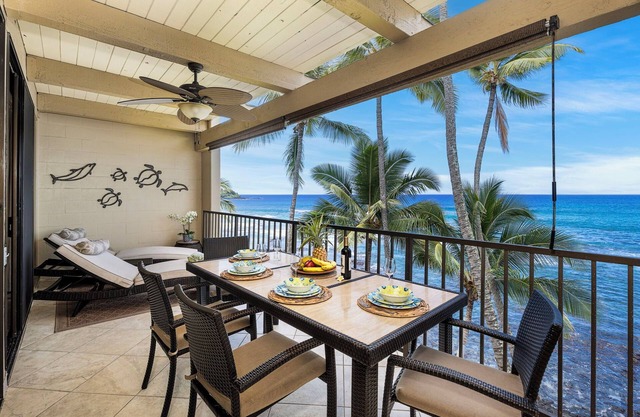 Kona Bali Kai 307 Oceanfront– 2BR/2BA Condo with Panoramic Views