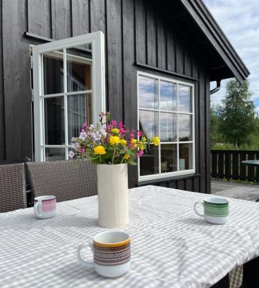 Koselig hytte - Trysilfjellet nært til sykkel- og turstier - 4 soverom, 2 bad, badstue, fiber bredbånd og Elbillader