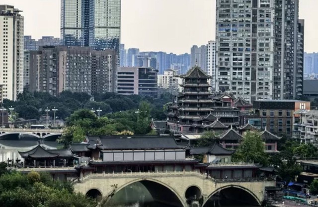 L&A 觀亭 13 Suit Taikoo Li/The Bridge River view Cozy 1 bedroom Suit in Cheng Du