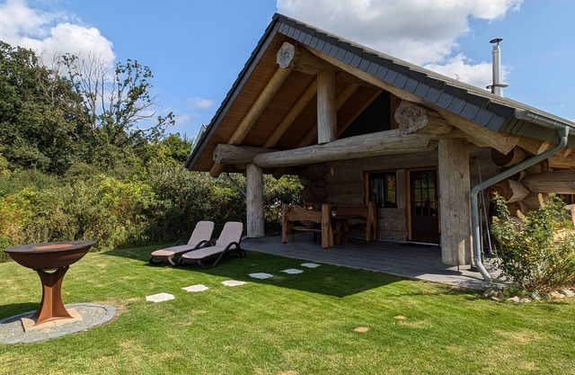 Log Cabins Naturstamm Ferienhaus Tollensesee 10 - Feriendorf Tollensesee