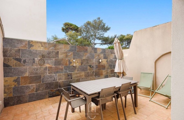 La Capte idyllique- Hyères Plage-T3/Clim/WiFi