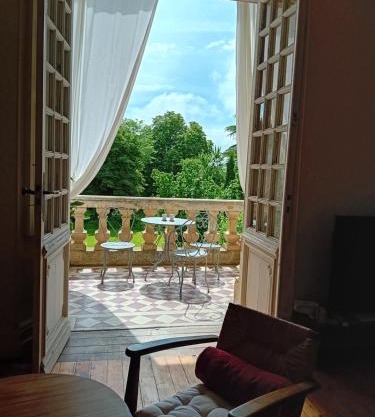 La chambre du Château de Puisseguin