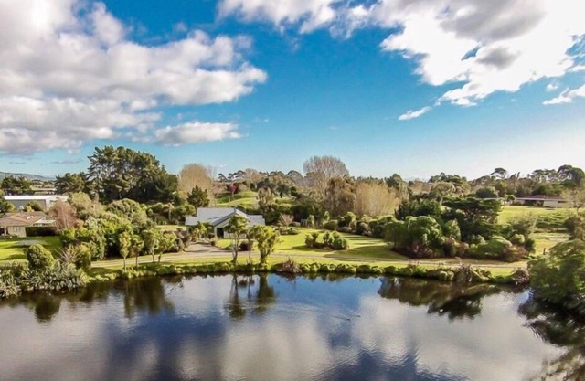 Lake-front life style house with sauna room