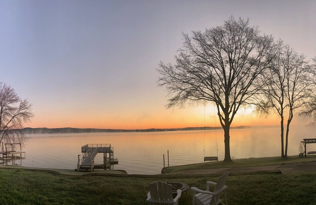 Lake view from nearly every room