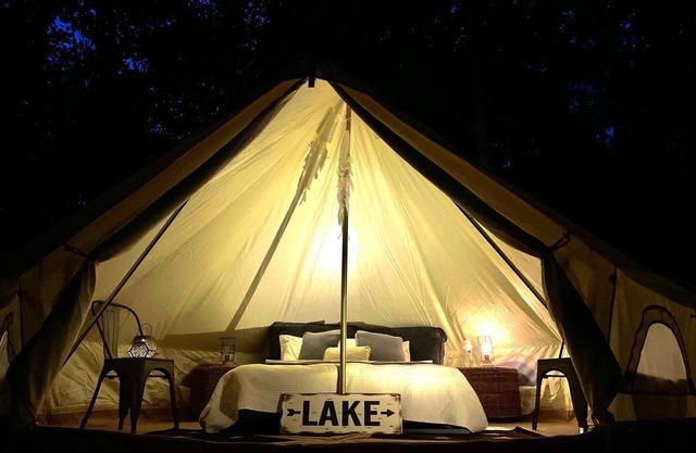 Lakefront Glamping Resort Cherokee Lake, Tennessee Site 1