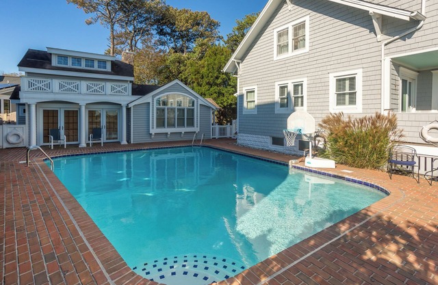 Lakefront Private Pool 5BR Rehoboth Beach Home