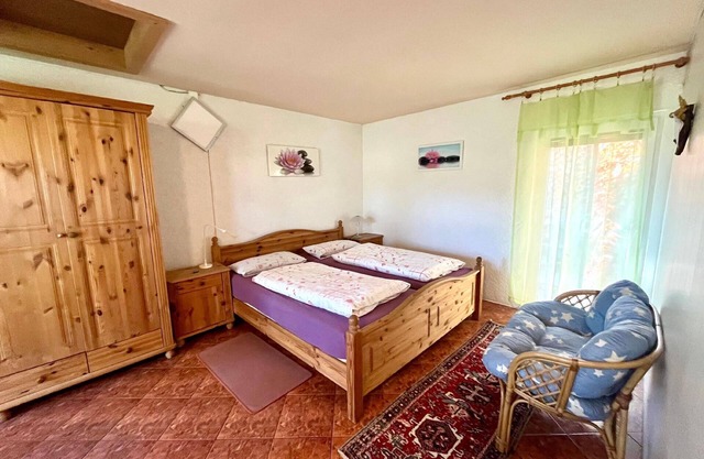 Large guest room with terrace