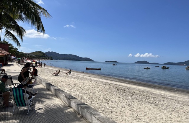 Large house in gated community with private beach