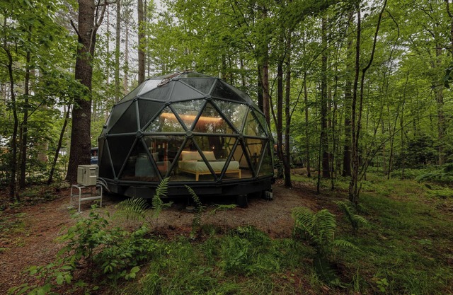 Large, luxurious geodesic dome - 08
