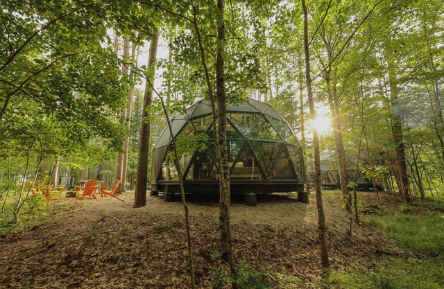 Large, luxurious geodesic dome - 06
