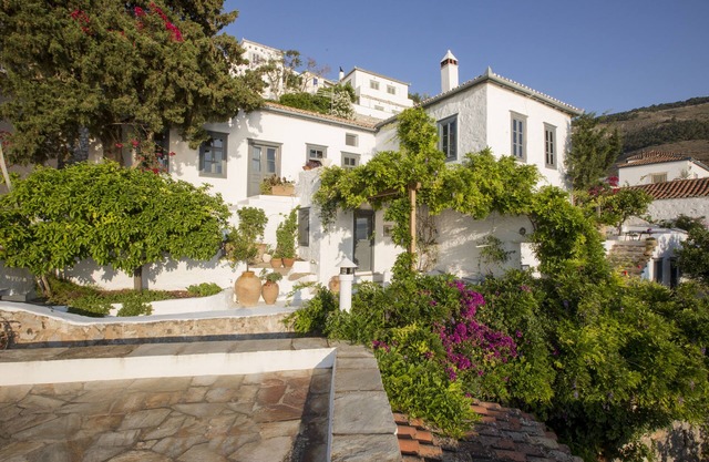 Large traditional villa 30 meters from the sea. Stunning sea and sunset views.
