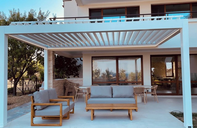 Large villa with private sea access