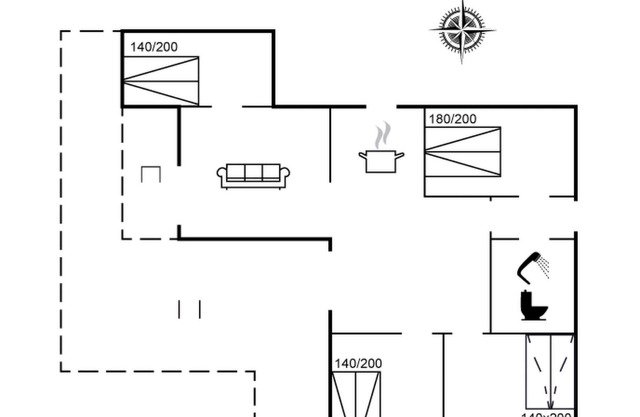 "Lasse" - 1.5km from the sea by Interhome