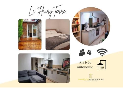 Le FleuryTerre - Grand 2 pièces avec terrasse
