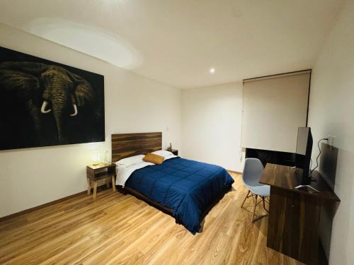 Linda habitación con baño privado