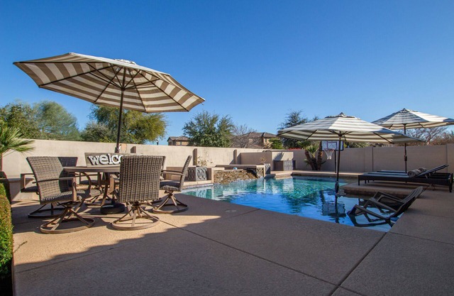 Litchfield Park Retreat with Backyard Oasis, Cardinals Stadium and Casinos
