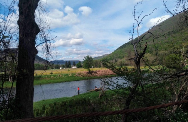 Located on Beautiful Pine Creek, a 15 minute drive from downtown Wellsboro!