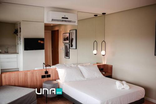 Loft 613 com vista Parque Una