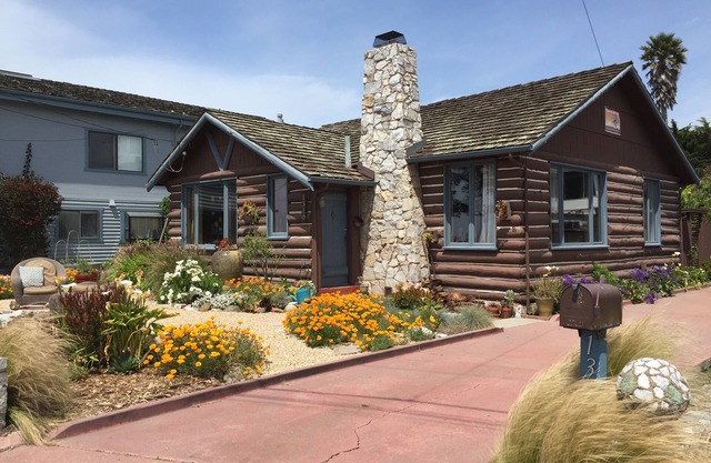 Log Cabin By The Sea