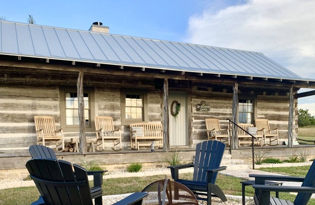 Log cabin located just 8 minutes from Main Street on Private Gated Ranch