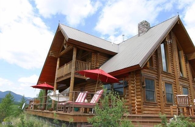 Log Cabin sleeps4 with spectacular views,Bunkhouse sleeps 3 with additional fee
