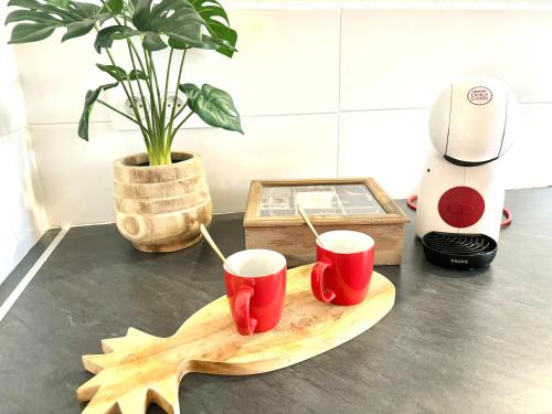 Logement paisible jacuzzi jardin privatif climatisation