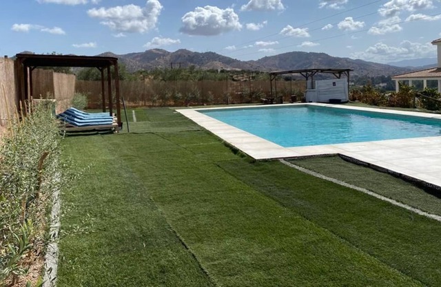 Los Olivos Farm. álora. Malaga. events. Parties. Pool 15 x 8 meters.