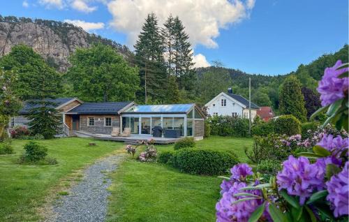 Lovely Home In Flekkefjord With Sauna