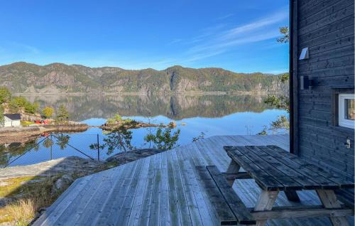 Lovely Home In Moi With House Sea View
