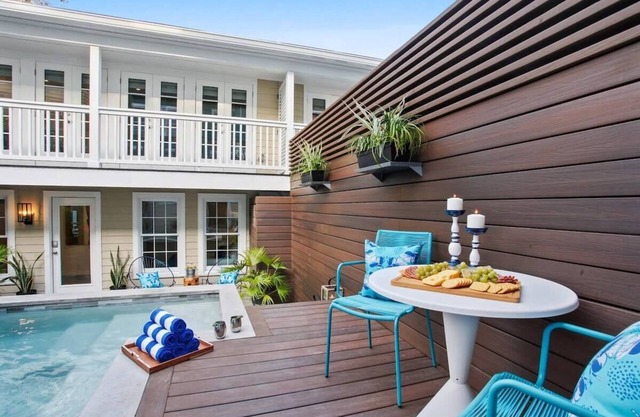 Luxe Duplex with Heated Pool | Near River St